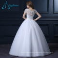 Tulle Satin Lace Ball Gowns Beaded China Custom Made Wedding Dress